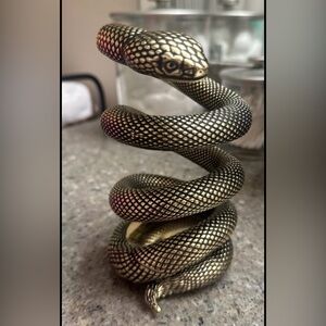 New Gold and Black Snake Fragrance Holder from Bath & Body Works